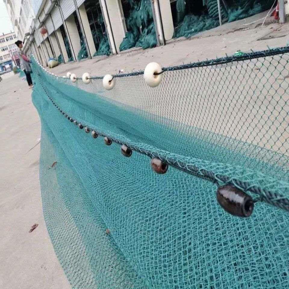 德国进口加粗拉网渔网拖网拉鱼网拖鱼网定做鱼塘清塘网拦网围鱼网