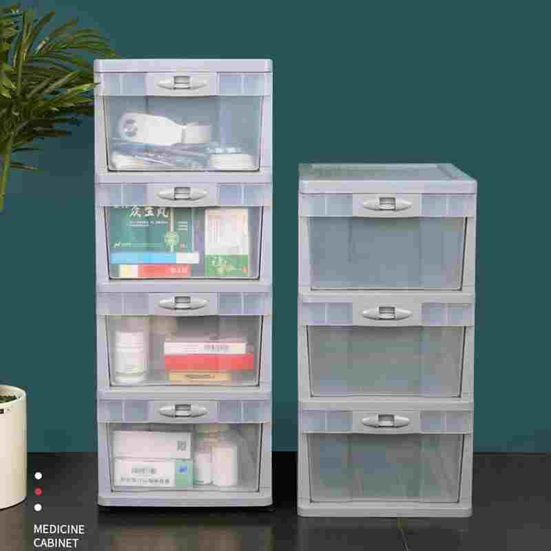 德国医药箱家用空药柜特大容量大号药物药品收纳盒分类多层家庭装