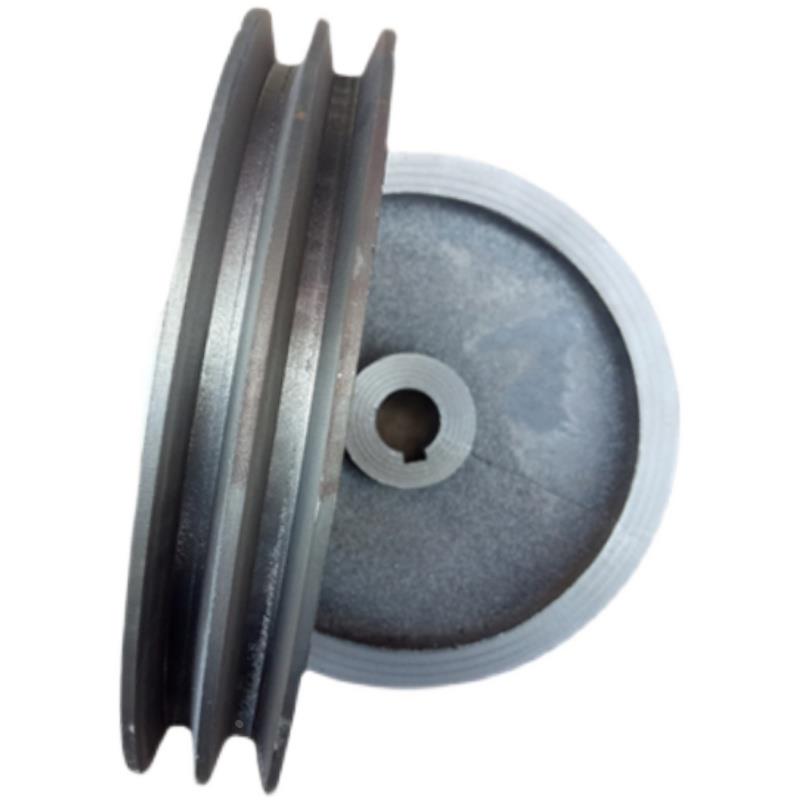 三角皮带轮c型 双槽3槽4槽5槽6槽7槽8槽 铸铁皮带盘 电机皮带轮