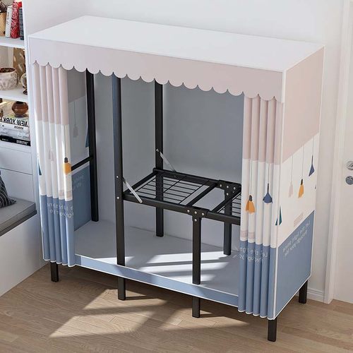 免安装简约布衣柜家用卧室