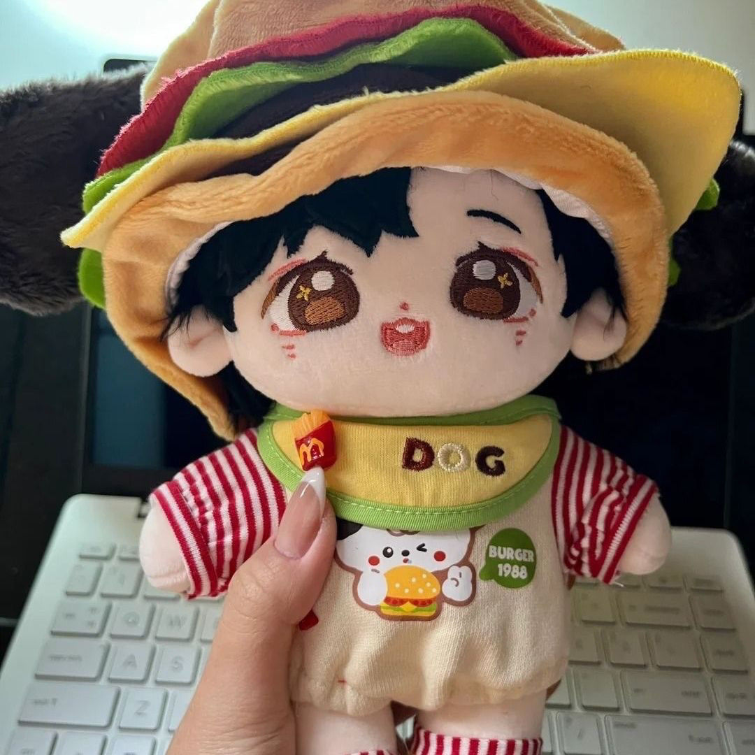 小芒黄子弘凡属性20cm棉花娃娃超萌可爱毛绒玩偶同人周边玩具