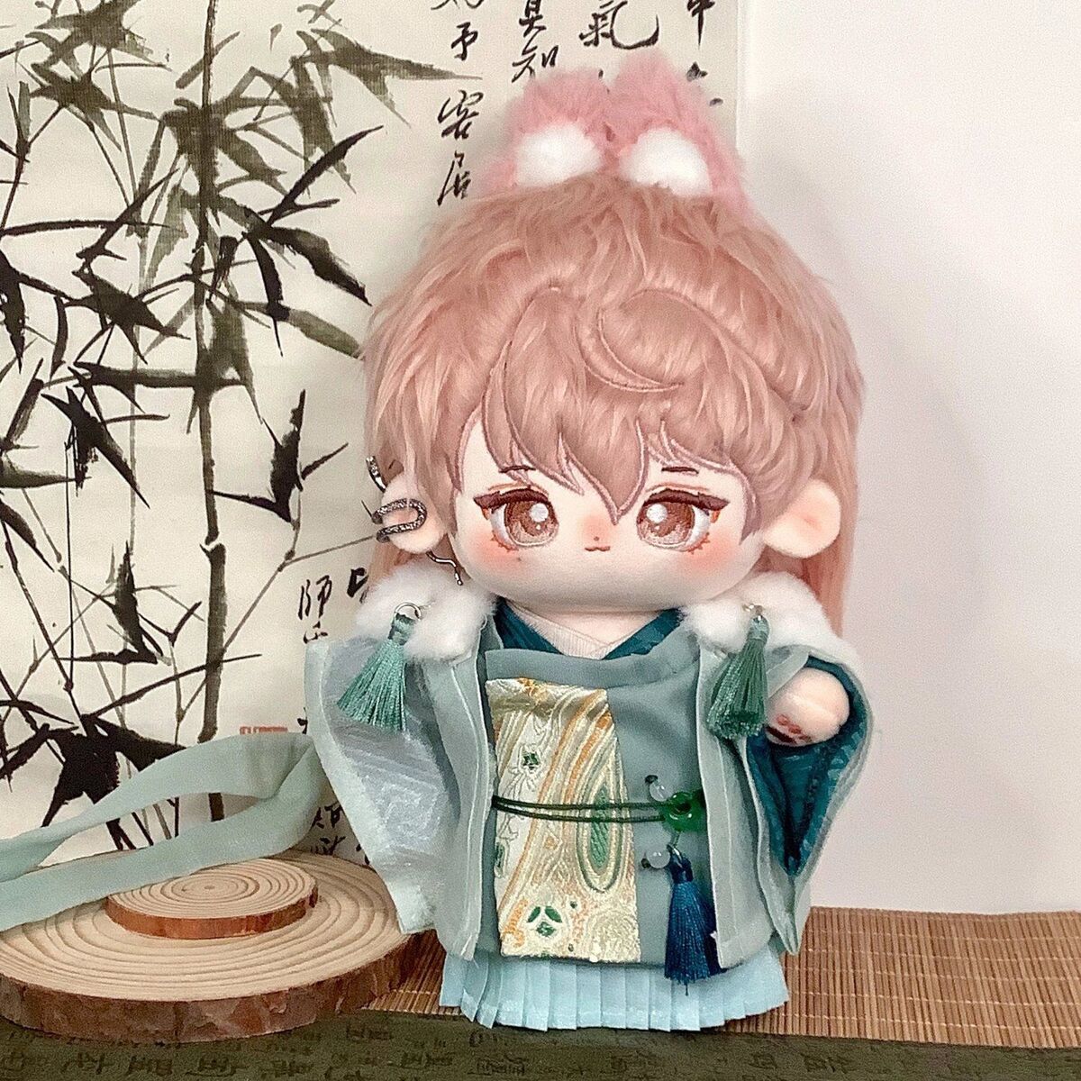 20cm可爱棉花娃娃高级代号鸢袁基女娃生日礼物网红正版柏舟