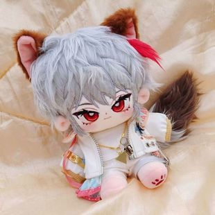 q版王者荣耀百里守约谧守棉花娃娃20cm帅气男娃可爱礼物毛绒玩偶