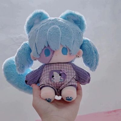 sallyface属性20cm棉花娃娃简约可爱超萌同学礼物