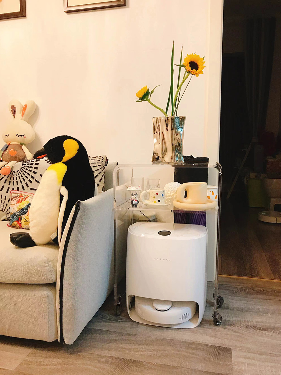 云鲸伴侣科沃斯石头亚克力置物架