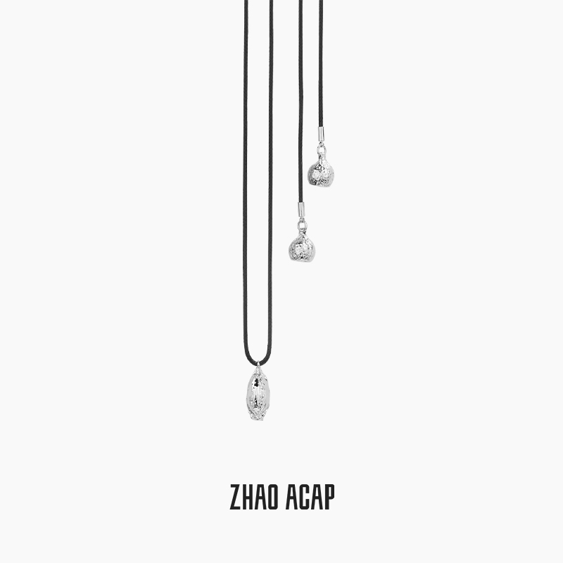 ZHAO ACAP原创设计栀子果桉树果蜡绳多种戴法项链毛衣链