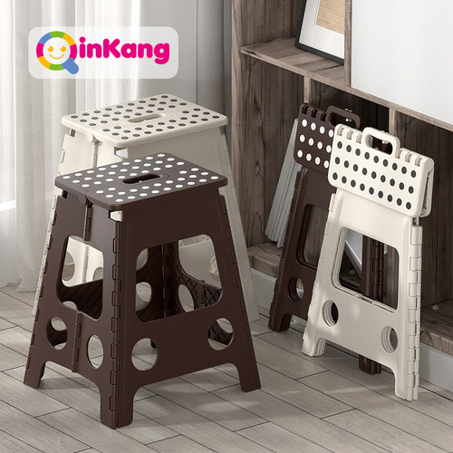 沁康加厚塑料折叠高凳子家用创意