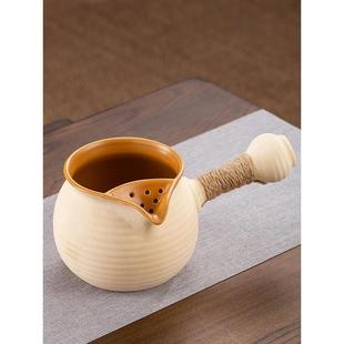 围炉煮茶加厚陶瓷罐罐茶壶內釉易清洗电陶炉明火加热烤奶茶可干烧