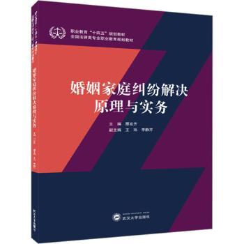 【正版包邮】婚姻家庭纠纷解决原理与实务邢发齐主编