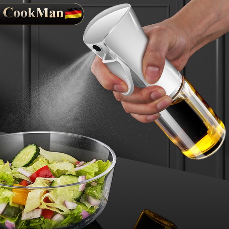 速发空气雾锅喷油瓶喷雾化喷油壶玻璃厨房橄榄油喷炸瓶家用油喷雾