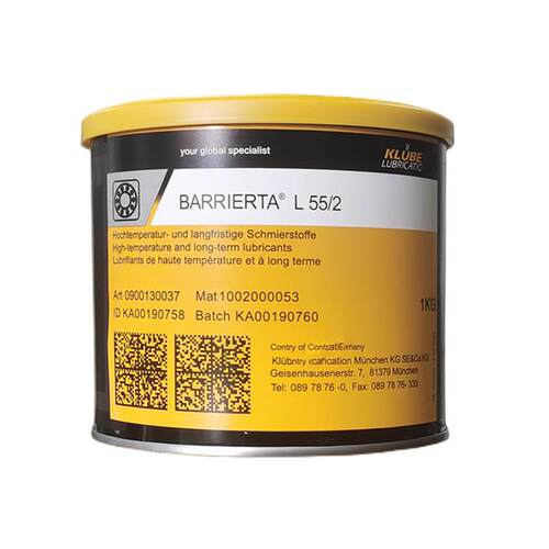 现货L55/0/1/2s/3 GR AR555克虏伯全氟聚醚高温轴承润滑脂
