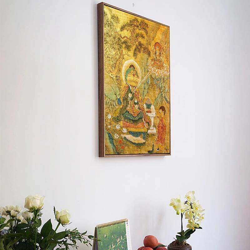 速发李青仪的画搞笑二创恶搞名画独钓寒江雪八骏图国画趣味装饰挂