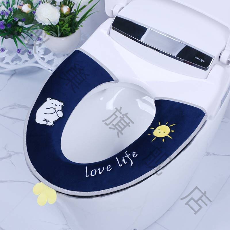 速发智能全自专马桶动用坐垫冬季款防圈套四季通用垫子坐便套电动