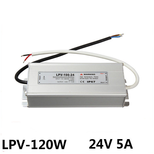 速发LPV-120-24 水24V5A开关防220W 开关210V转24
