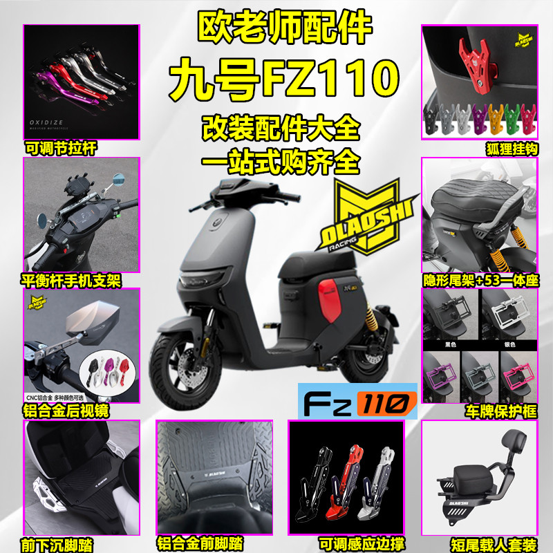 欧老师九号FZ110改装配件大全