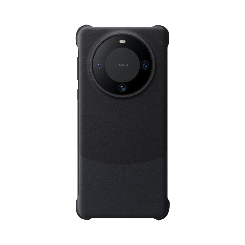 适用华为Mate60pro手机壳超薄角垫无边框HUAWEImate60新款保护套官方同款素皮壳半包防摔魅特60por+外壳情侣