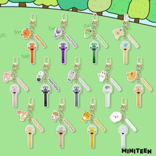 miniteen应援棒亚克力钥匙扣
