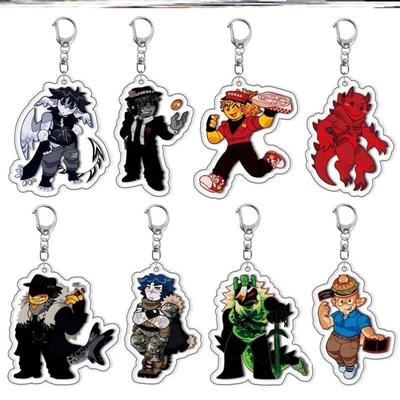 forsaken roblox谷子钥匙扣游戏周边亚克力朋友礼物可爱卡通挂件