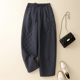 中年妈妈东北零下40度防寒裤 加厚保暖款 2025新款 女秋冬季 宽松棉裤