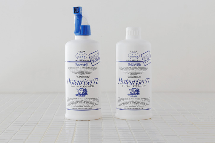 日本代购进口pasteuriser77食用级酒精喷雾消毒500ml杀菌防霉烘焙