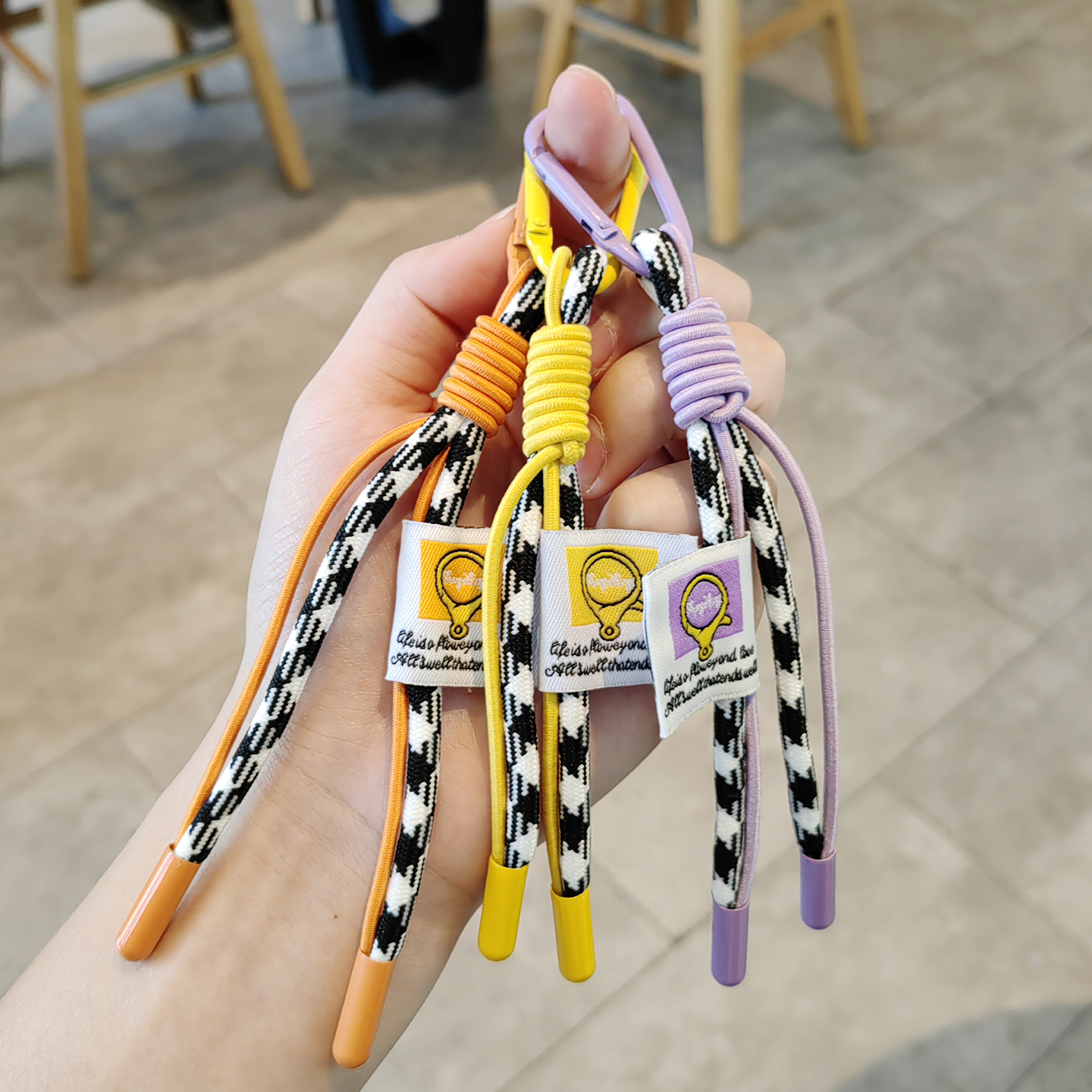 挂绳钥匙扣手机便携手绳diy潮款小众挂件饰品手机链条挂链挂饰女