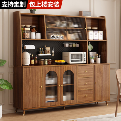 定制实木餐边柜酒柜2025新款