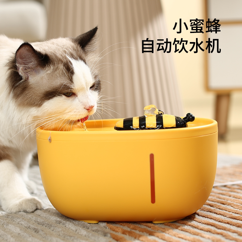 猫狗宠物饮水机自动循环过滤净水流动活水静音恒温加热喂水饮水器