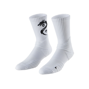 维动龙年限定升龙实战专业篮球袜子毛巾底高筒运动精英男高帮长筒