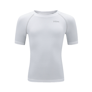 维动短袖儿童紧身衣训练服男童运动健身薄款透气篮球压缩春秋打底