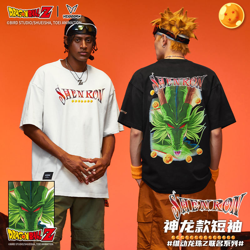 维动龙珠Z联名款短袖男夏季