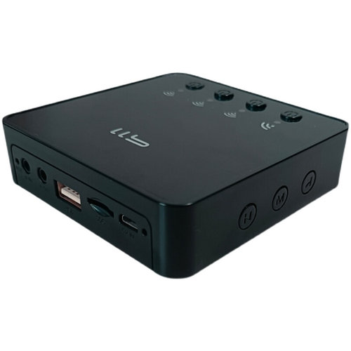 蓝牙接收发射适配器4进1出 多合一转换器