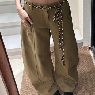 手工编织细腰带麻绳女款配裙子牛仔裤海星波西米亚系带腰绳配饰