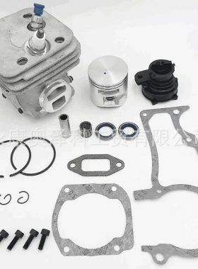 汉军直供油锯配件 适用富世华胡斯华纳hus365 372 气缸进气管活塞