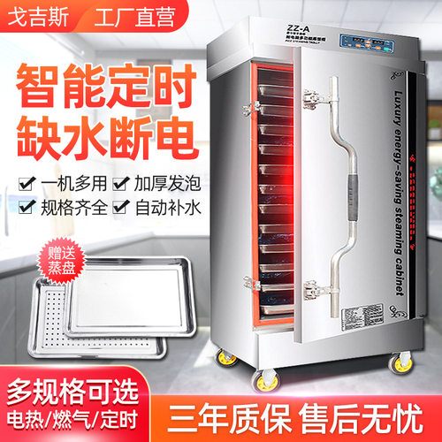 商用多功能蒸饭柜单双门燃气电热