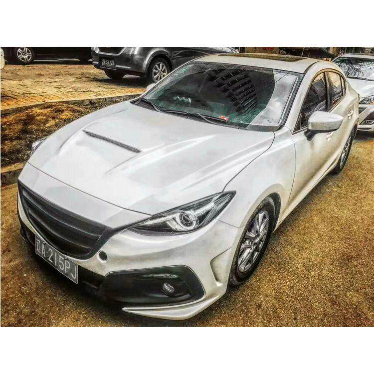适用于马自达3昂科塞拉改装MPS开孔树脂机盖 昂科塞拉开孔引擎盖
