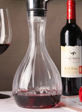 红酒杯套装家用高档奢华水晶玻璃杯子醒酒器葡萄酒高脚杯创意酒具