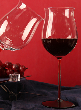 奢华高档红酒杯套装礼盒家用欧式水晶玻璃杯葡萄酒杯子创意高脚杯