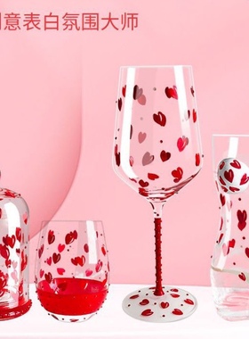 客厅玻璃展示柜摆件防尘罩香薰蜡烛空杯香薰晶石杯矿石香薰杯容器