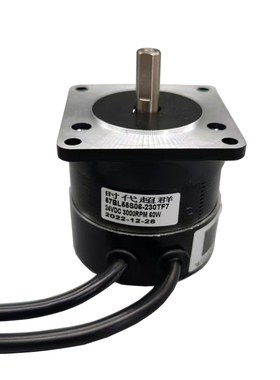 57直流无刷电机24V60W3000转机身长55MM高转速高性能有霍尔低噪音