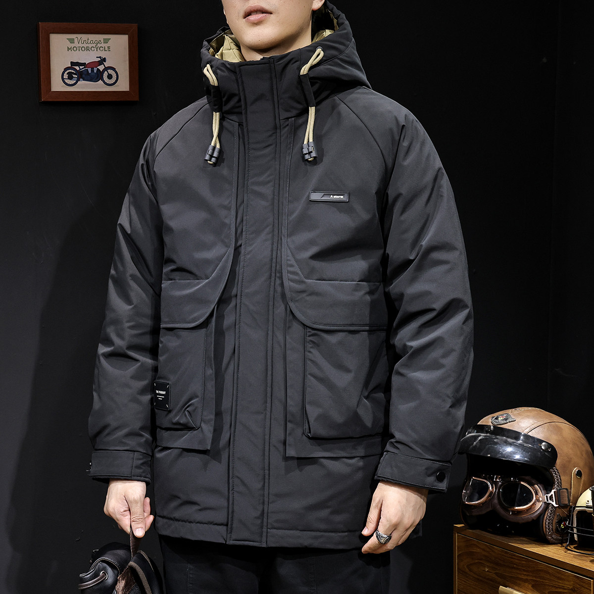 羽绒服男冬季2024新款加厚