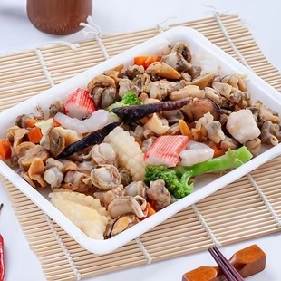 【顺丰包邮】海杂拌海鲜全家福大杂烩冷冻海鲜组合拼盘火锅海鲜