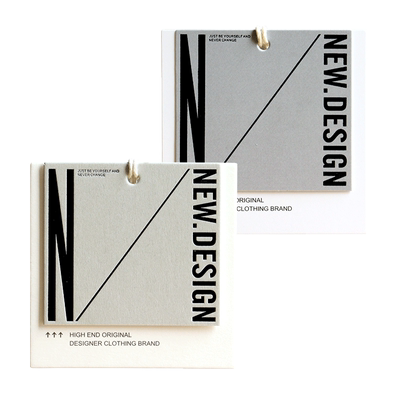 2024新款女装吊牌定做服装店标签订做衣服卡片定制商标logo制作挂牌订制衣服牌子设计网红吊牌通用现货