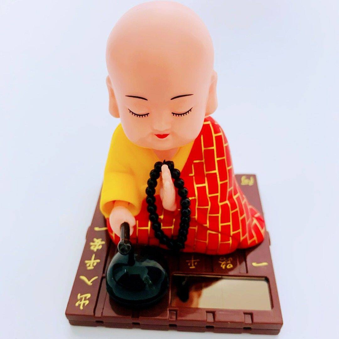 小和尚敲木鱼个性创意时尚摆件