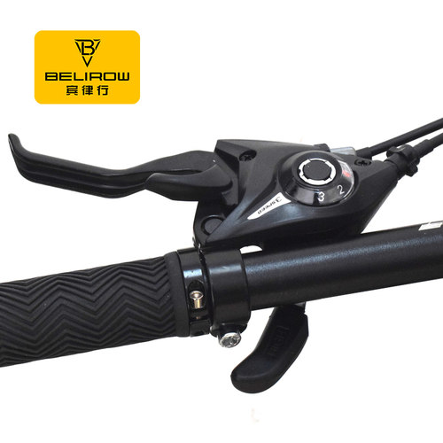 山地自行车变速指拨器21/24速一体刹车把