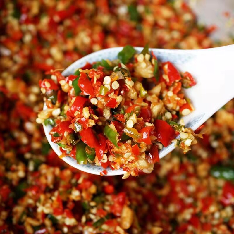 重庆正宗网红推荐渝唐记鲜剁椒酱多种口味可选瓶装下饭拌面食用