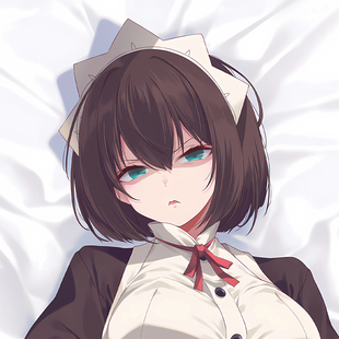 一脸嫌弃女仆伊东千岁游戏动漫二次元周边等身抱枕套宅男夹腿枕