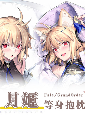 C106光崎FateGrandOrder白色月姬游戏动漫二次元周边等身抱枕套