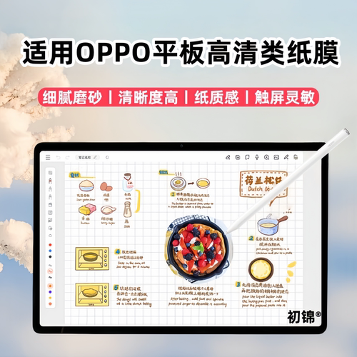 适用OPPO Pad6/5Pro类纸膜Air5水凝膜3pro磨砂膜Pad SE防反光Pad4Pro柔光膜一加平板2Pro高清护眼Pad3保护膜