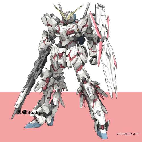 机动战士高达 独角兽 3D打印手办模型高精素材图纸 STL数据文件