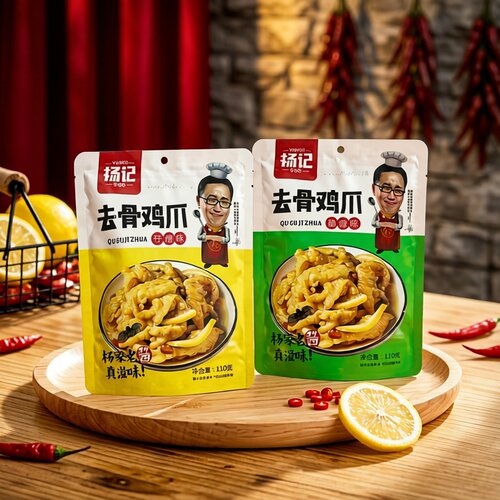 杨记佬味真去骨鸡爪110g无骨凤爪